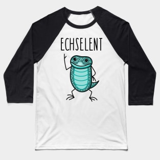 Funny dinosaur lizard Baseball T-Shirt